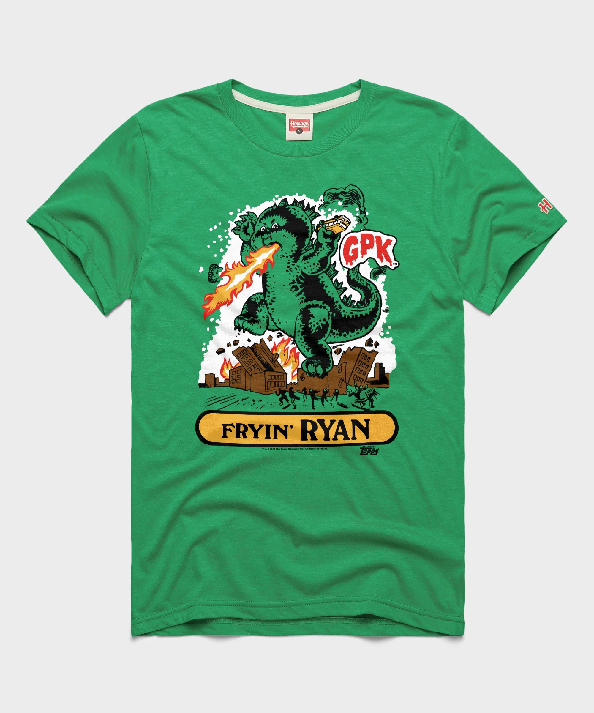 Garbage Pail Kids Fryin' Ryan