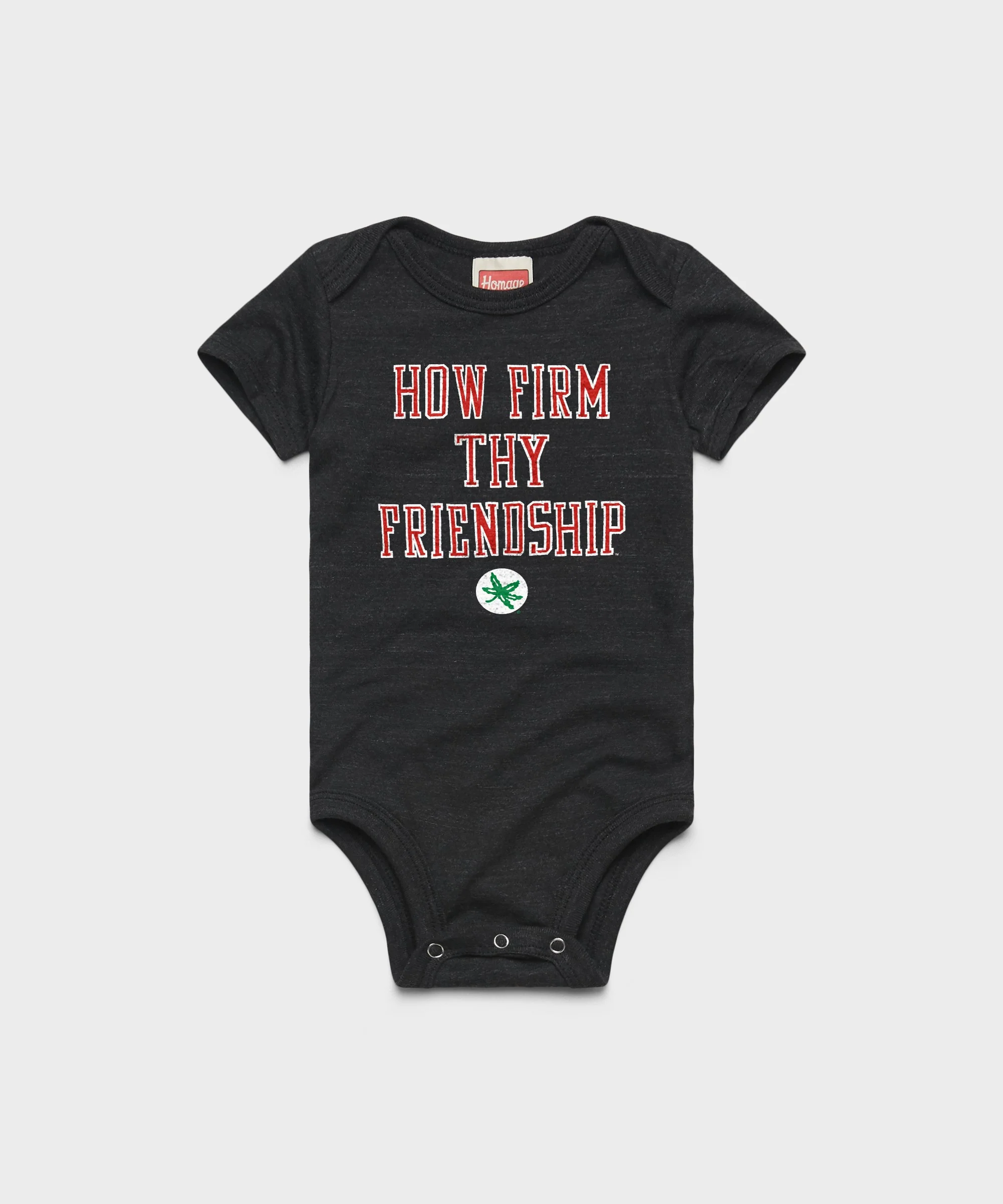 How Firm Buckeye Leaf Baby One Piece