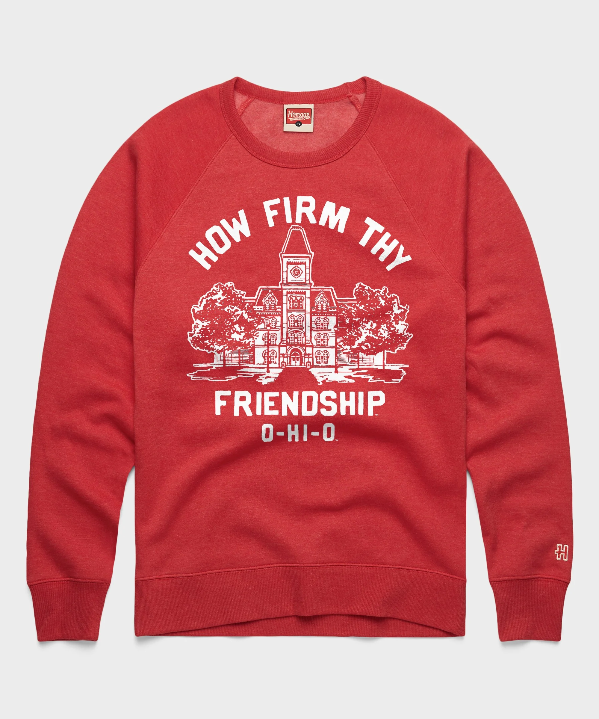 How Firm Thy Friendship O-hi-o Crewneck