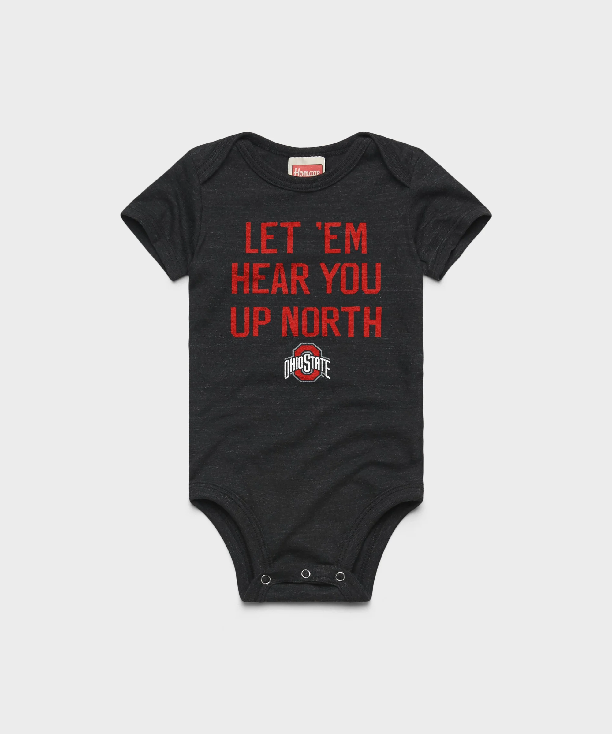 Let 'Em Hear You Up North Baby One Piece