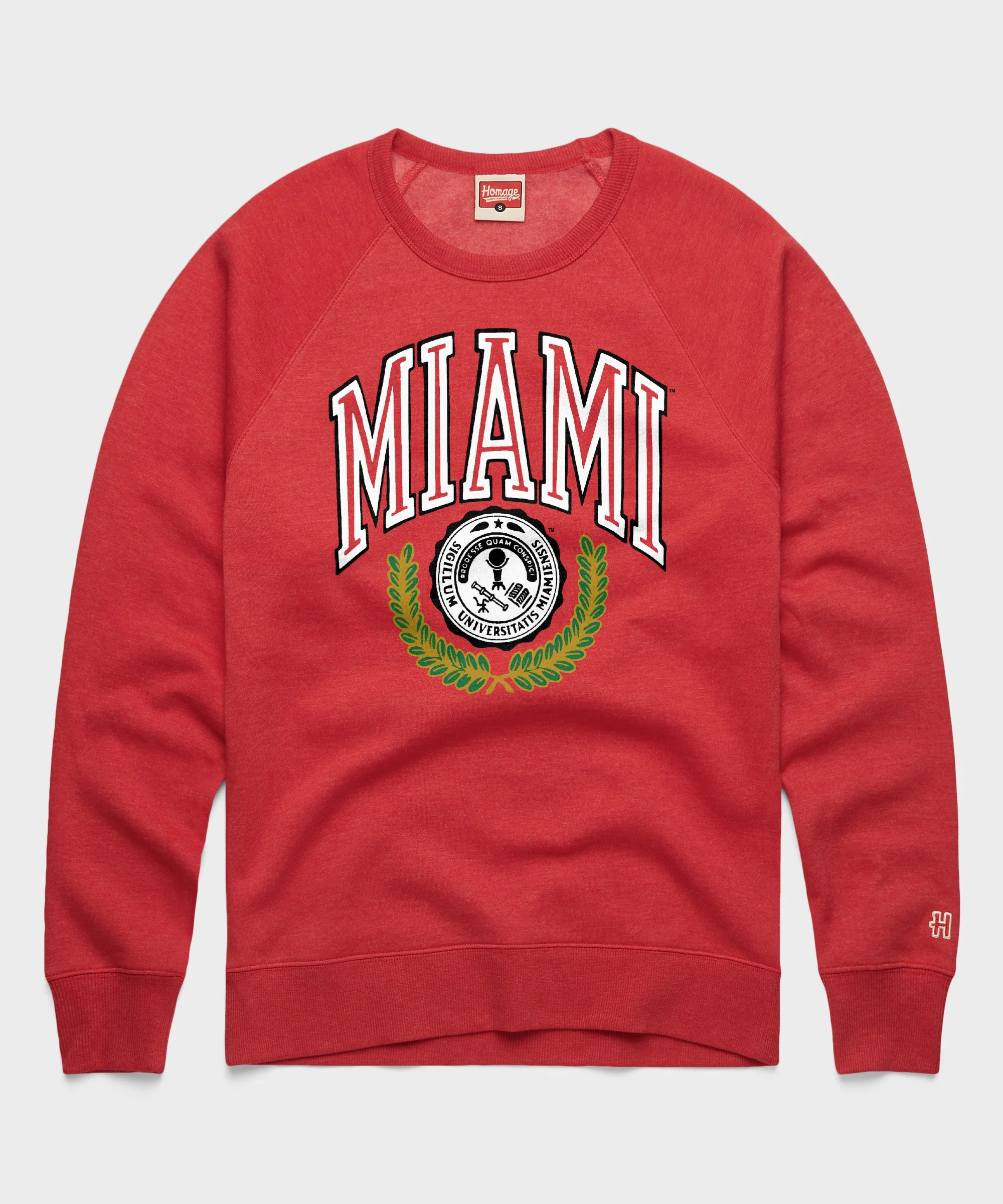 Miami University Crest Crewneck