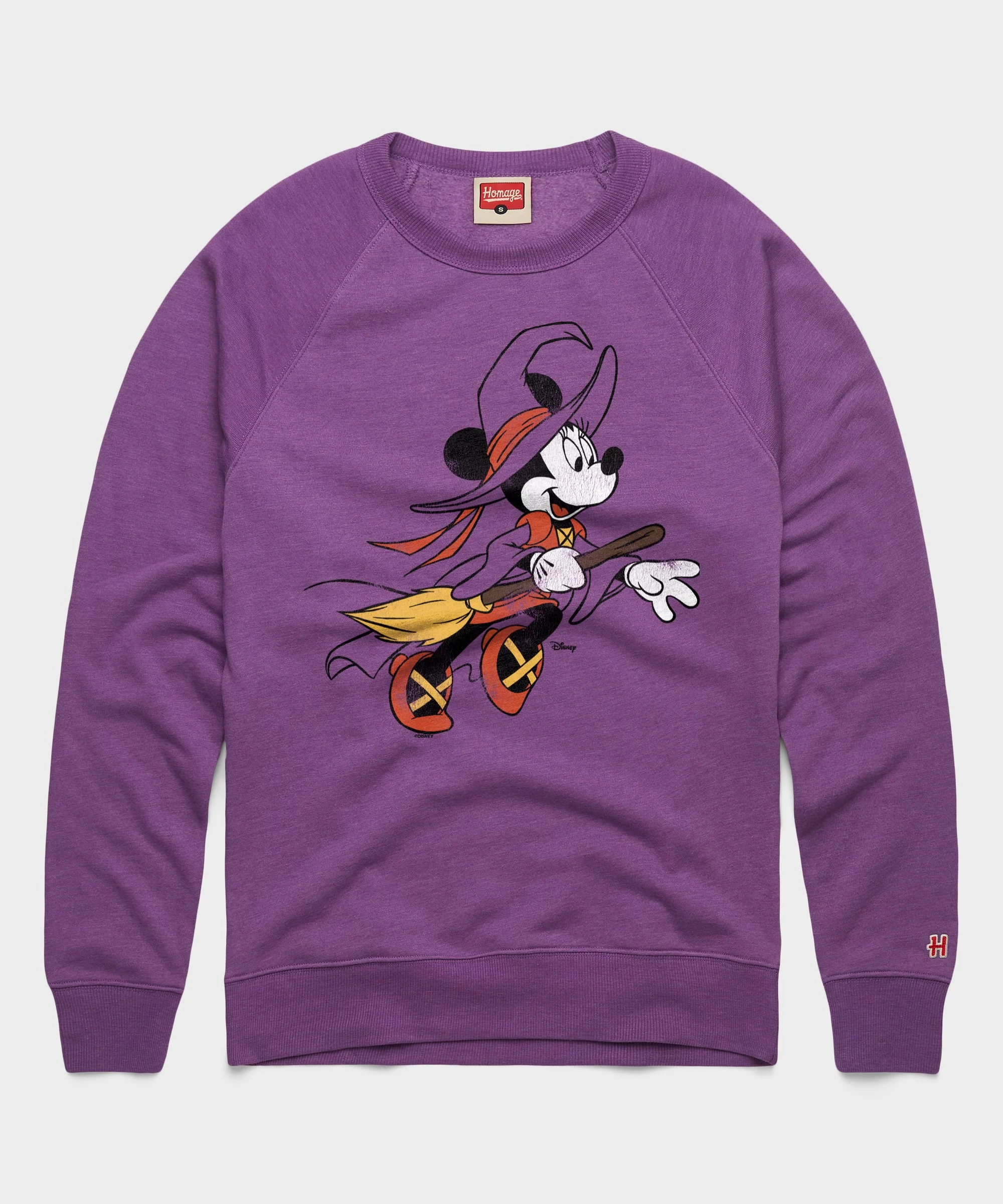 Minnie Mouse Halloween Witch Crewneck