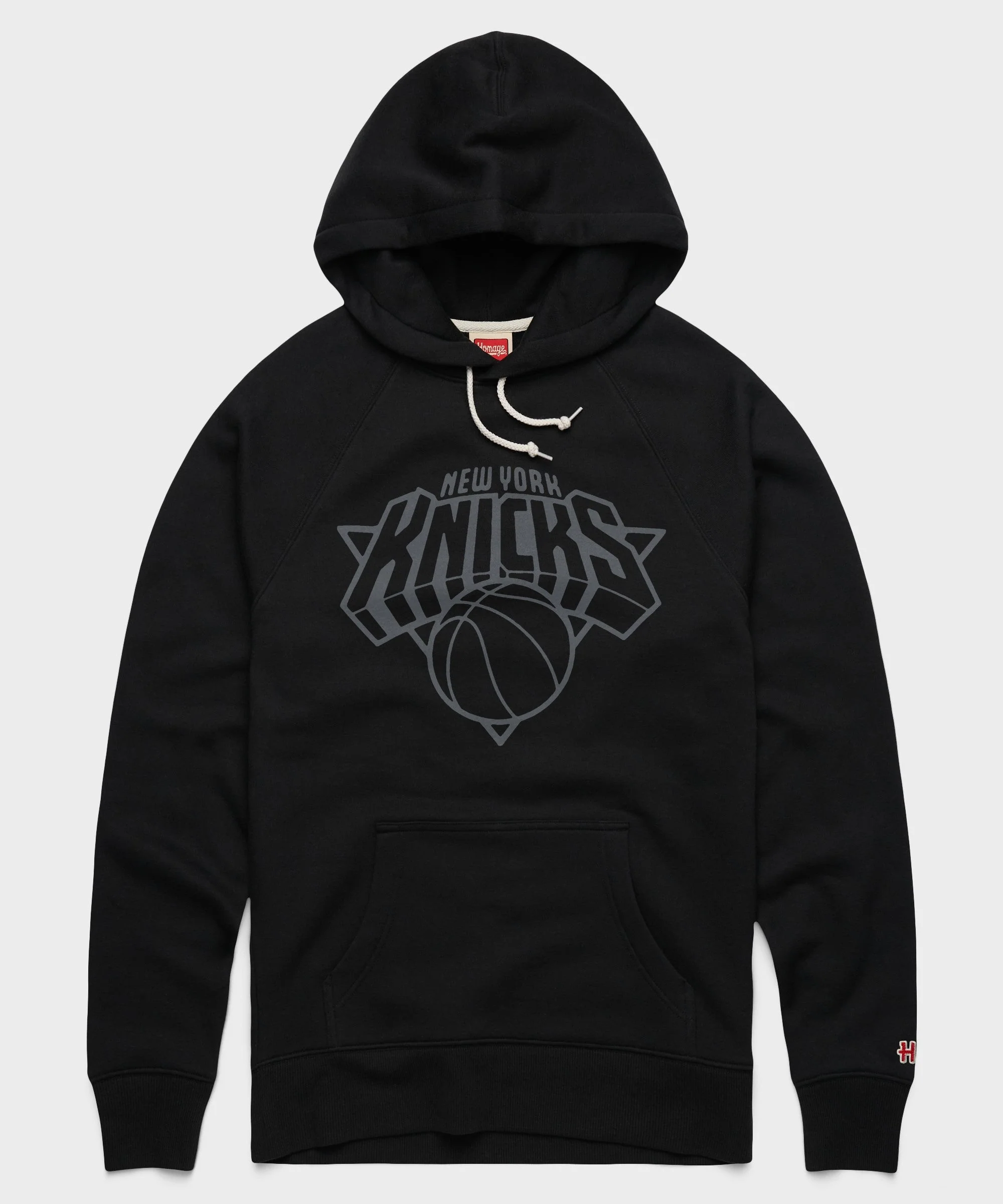 New York Knicks Logo Blackout Hoodie