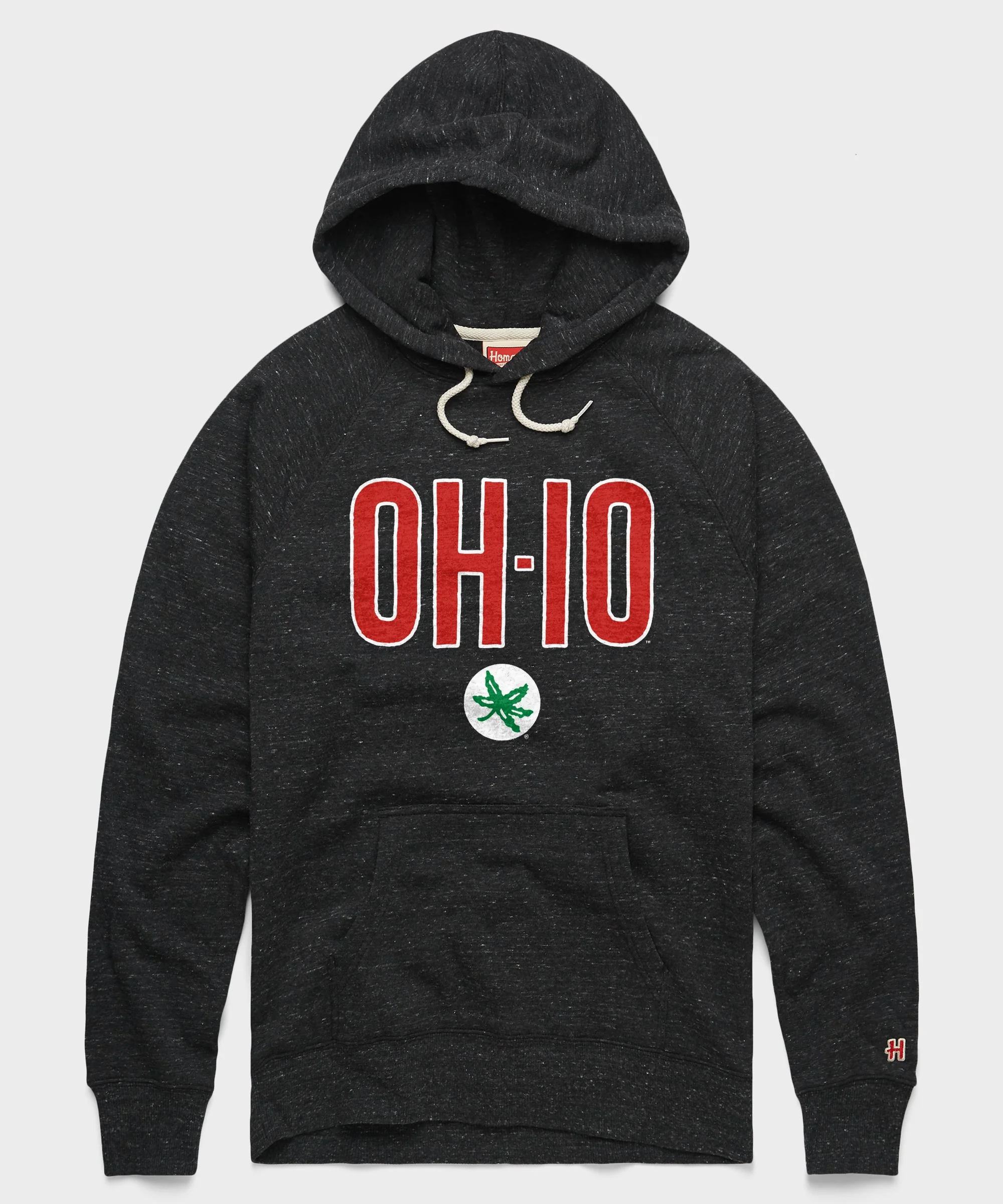 OH-IO Buckeye Leaf Hoodie