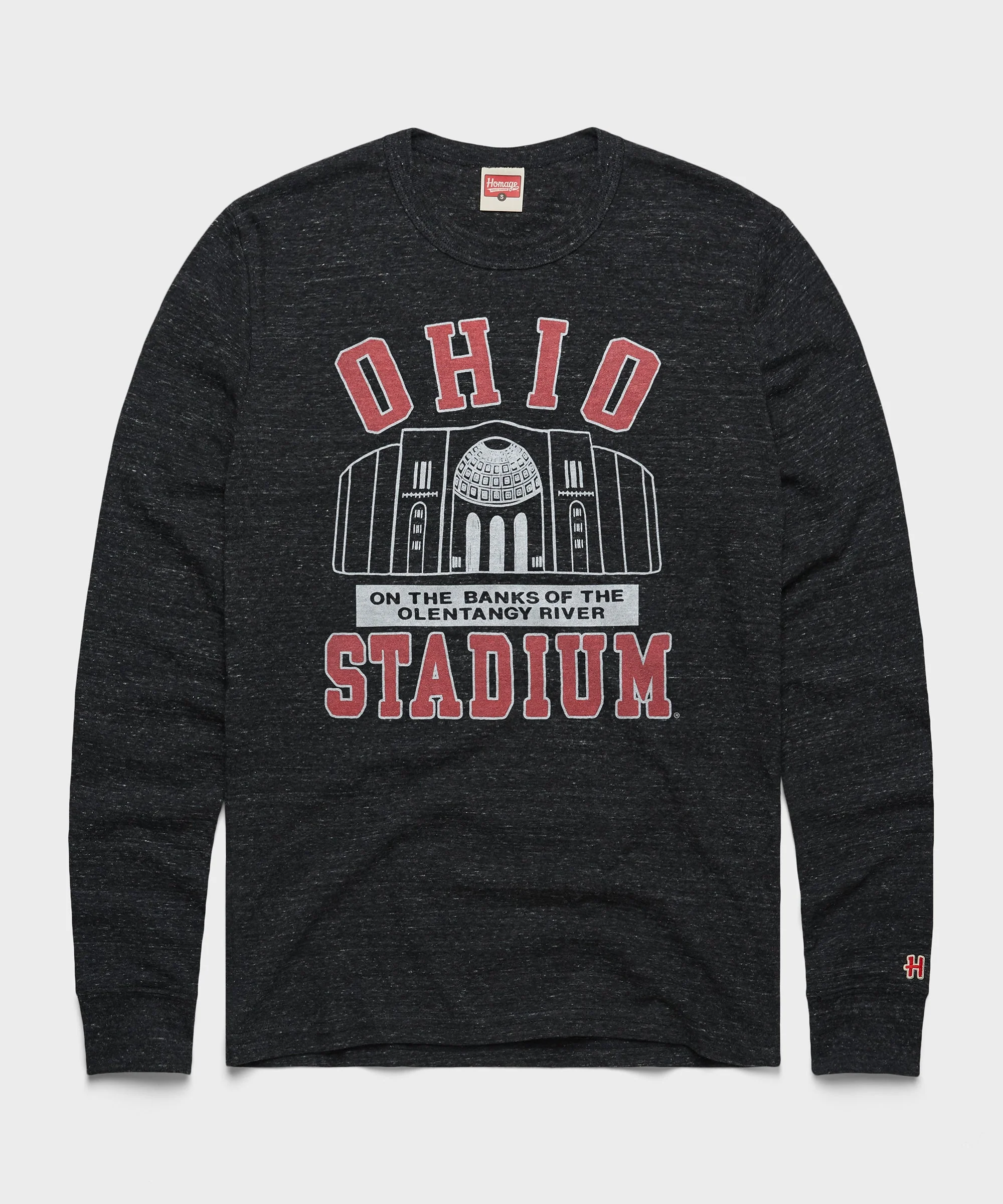 Ohio Stadium Olentangy Long Sleeve Tee
