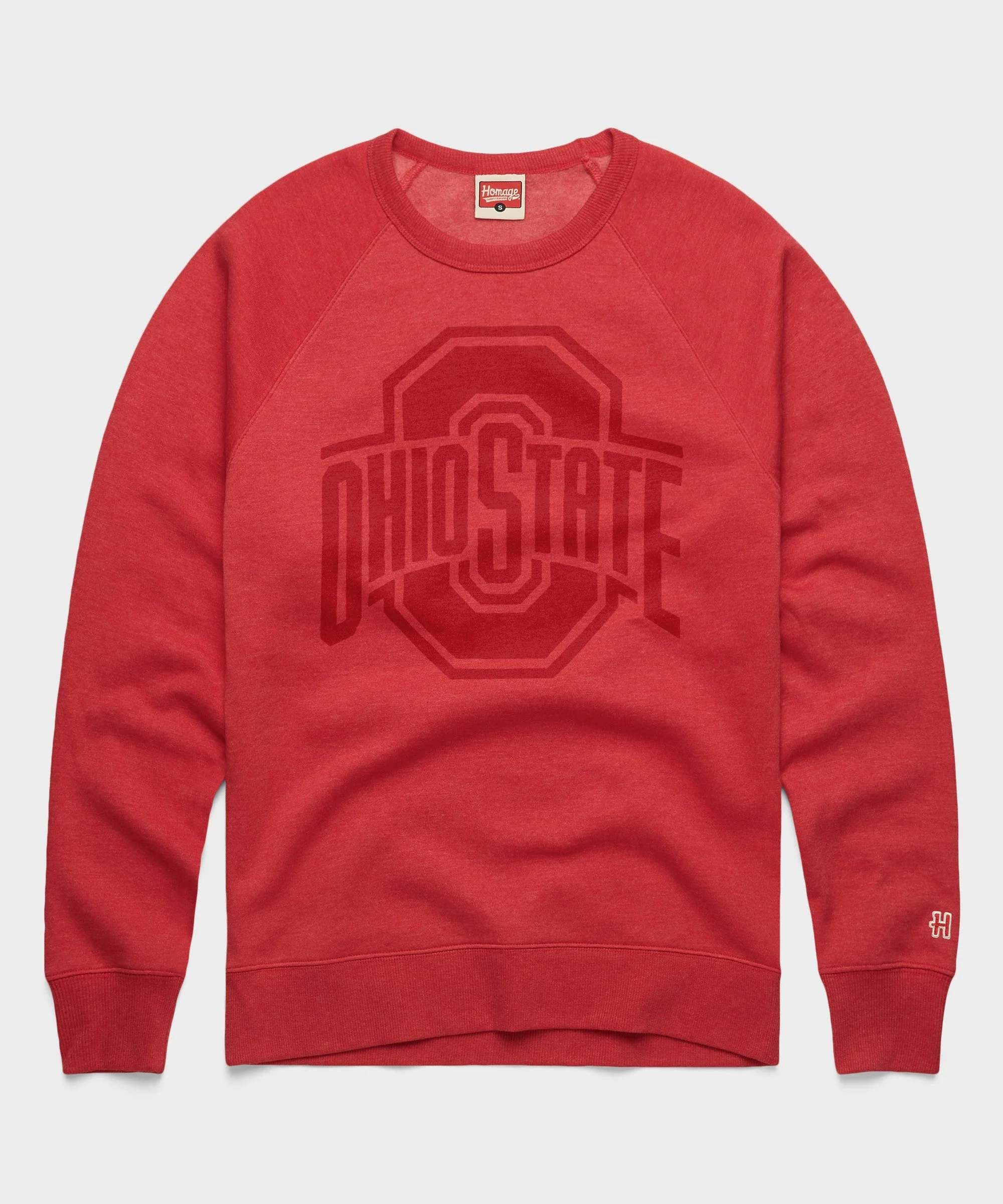 Ohio State Buckeyes All Scarlet Crewneck