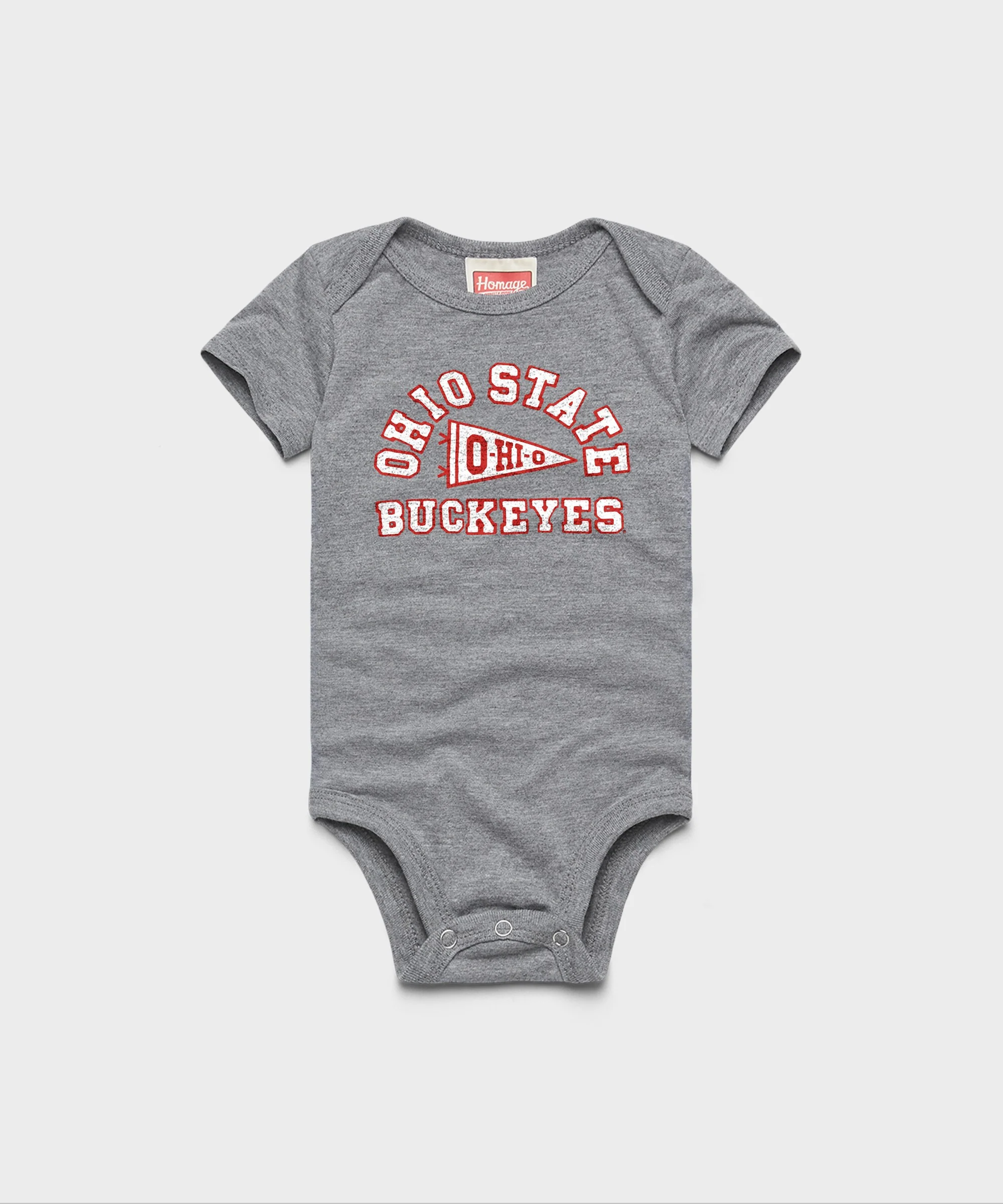 Ohio State Buckeyes Pennant Baby One Piece