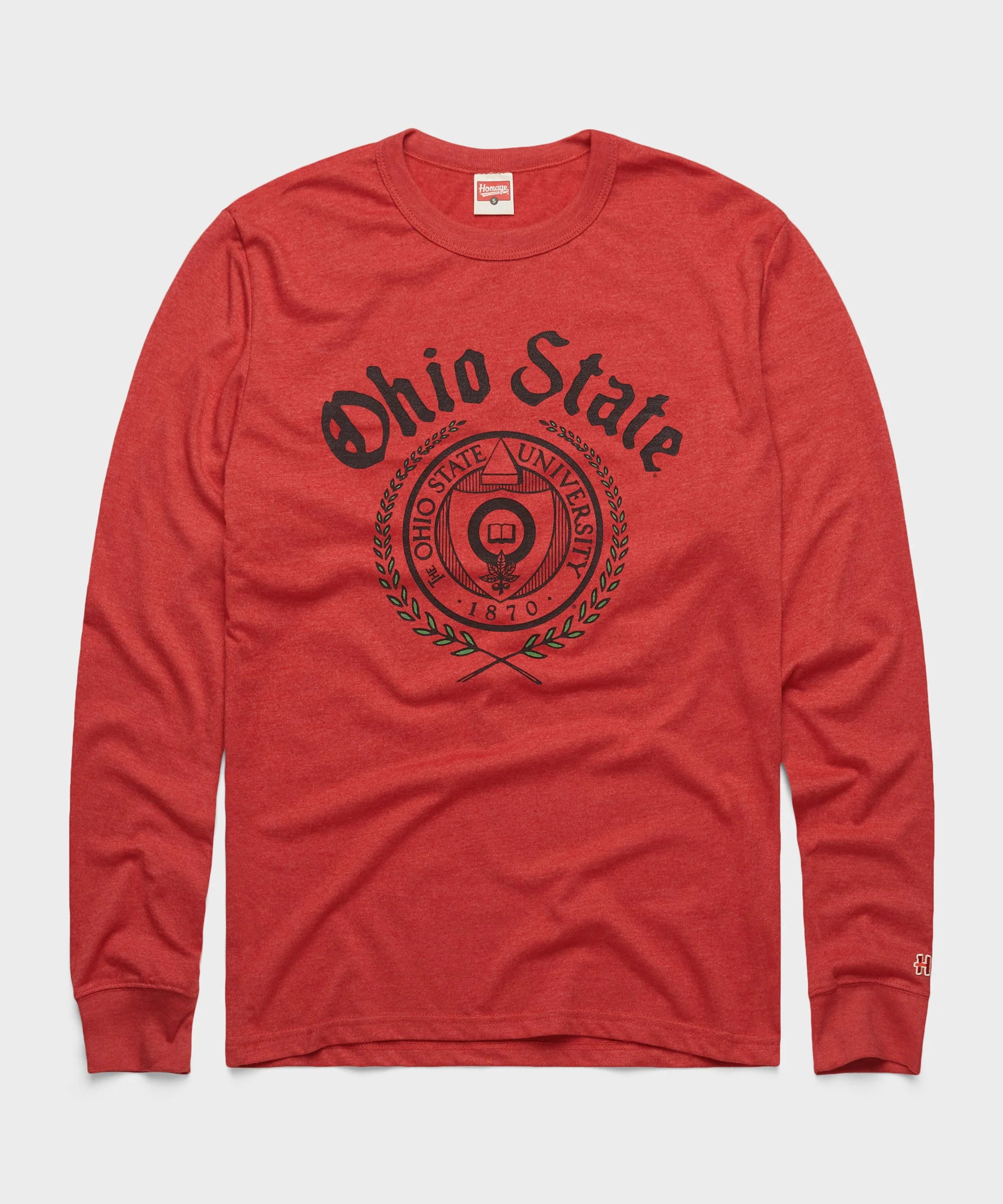 Ohio State Old English Seal Long Sleeve Tee