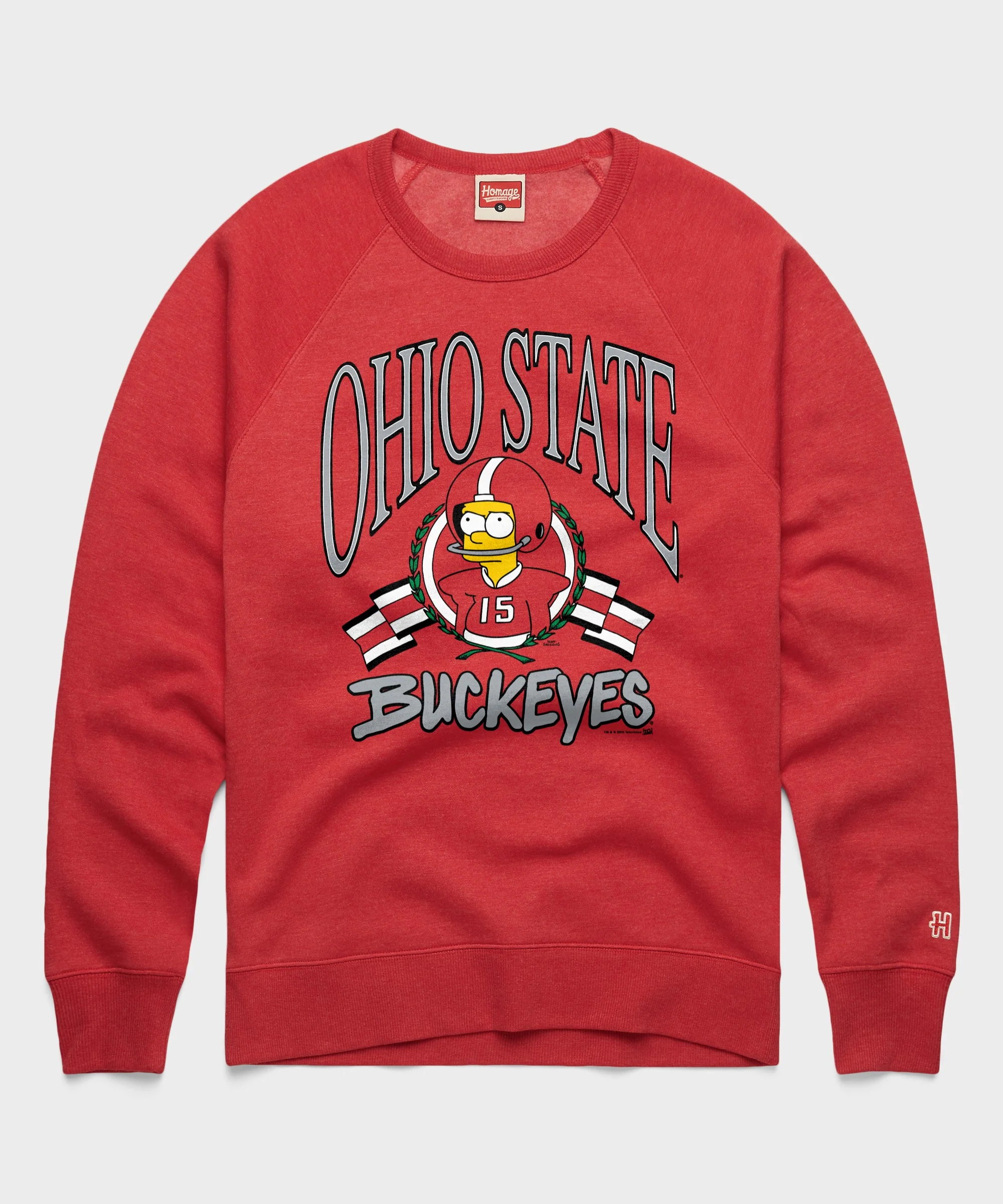 The Simpsons Bart x Ohio State Crewneck