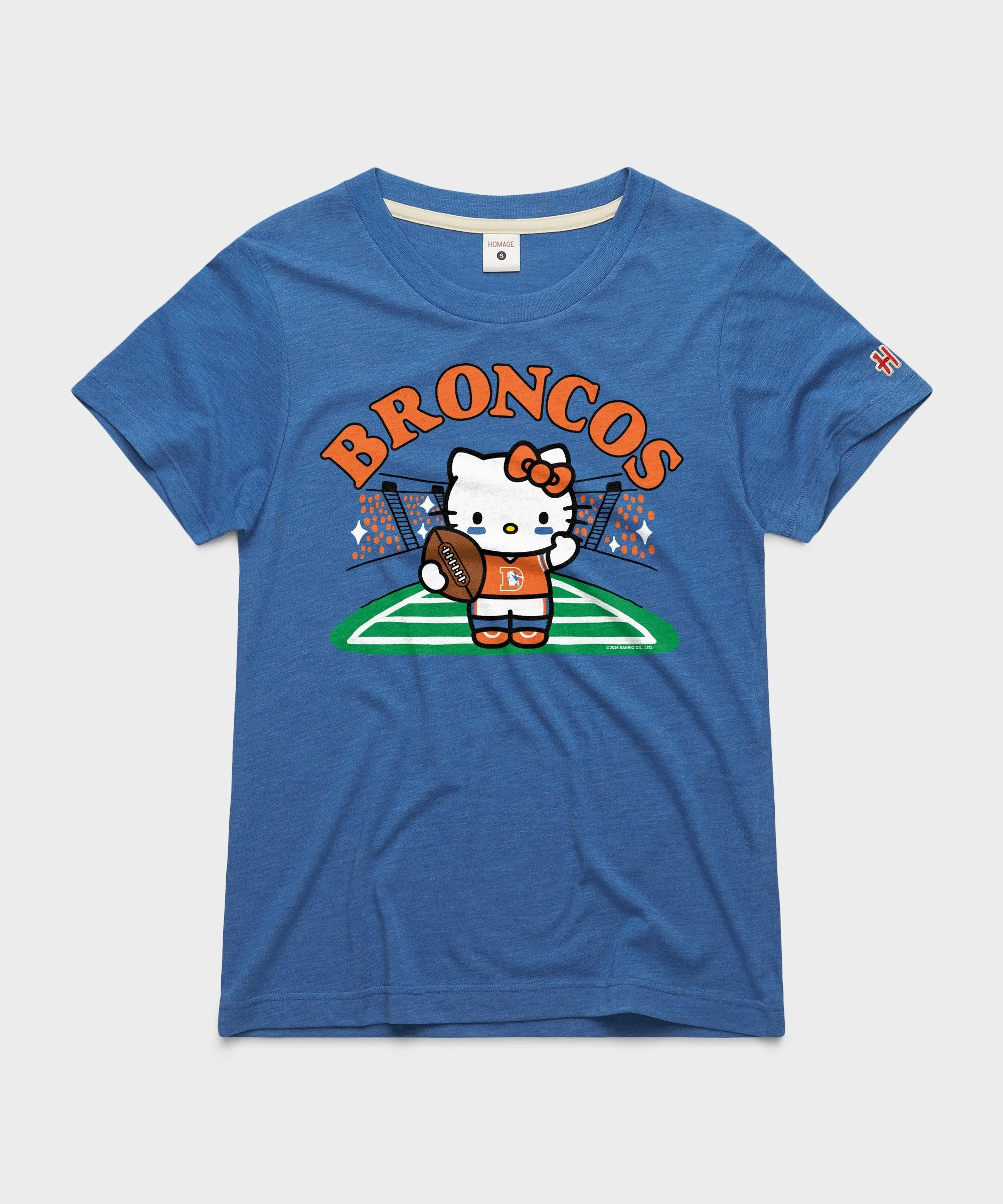 Women's Hello Kitty x Denver Broncos Retro Football