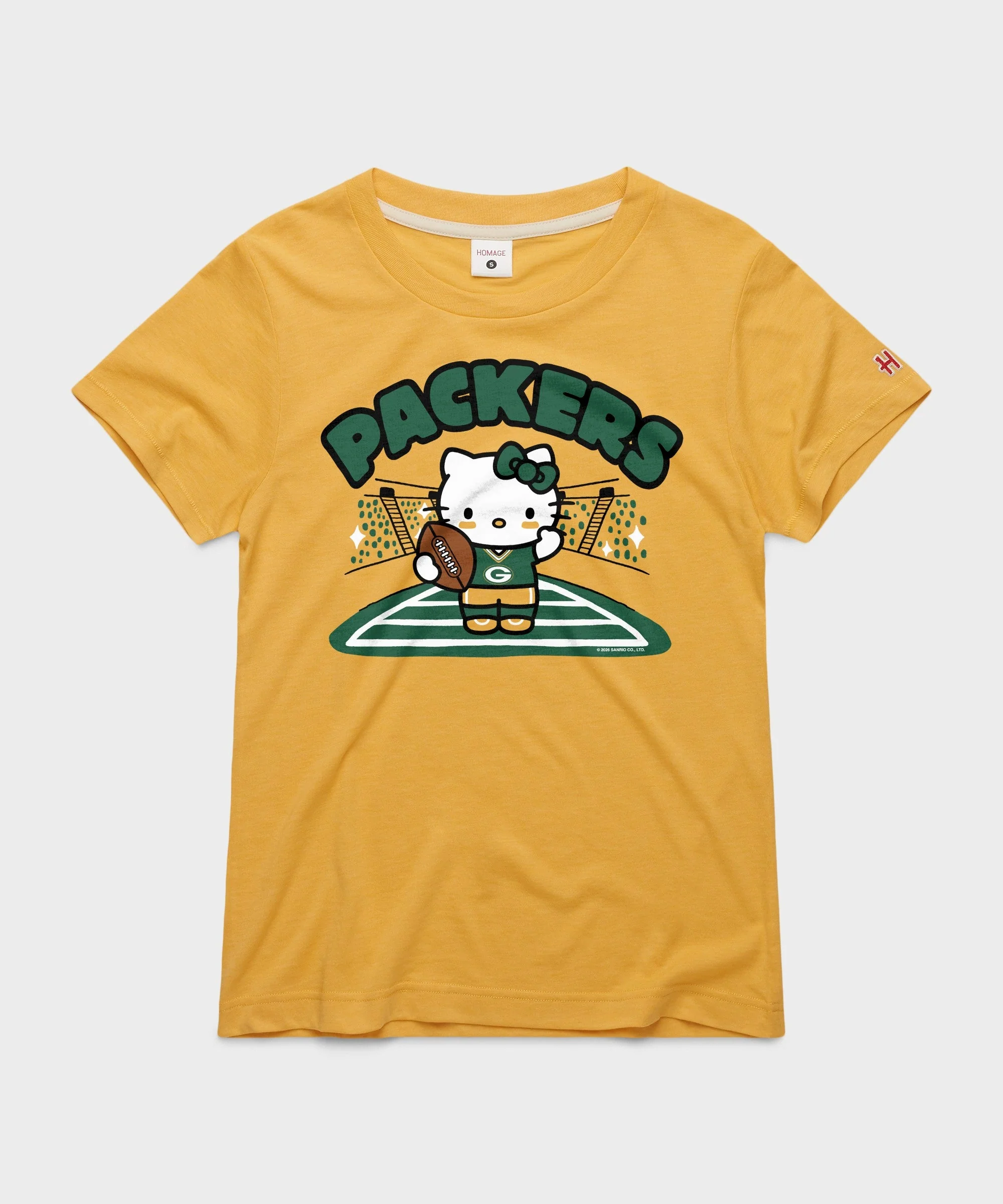 Women's Hello Kitty x Green Bay Packers Football