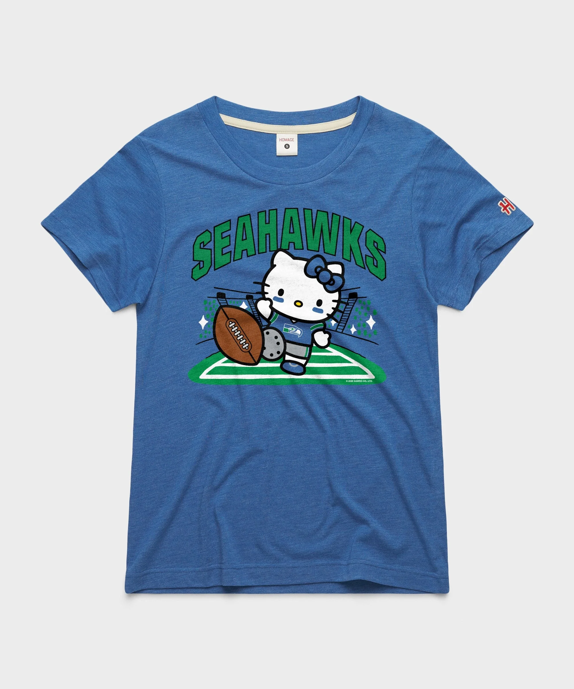 Women's Hello Kitty x Seattle Seahawks Retro Kickoff