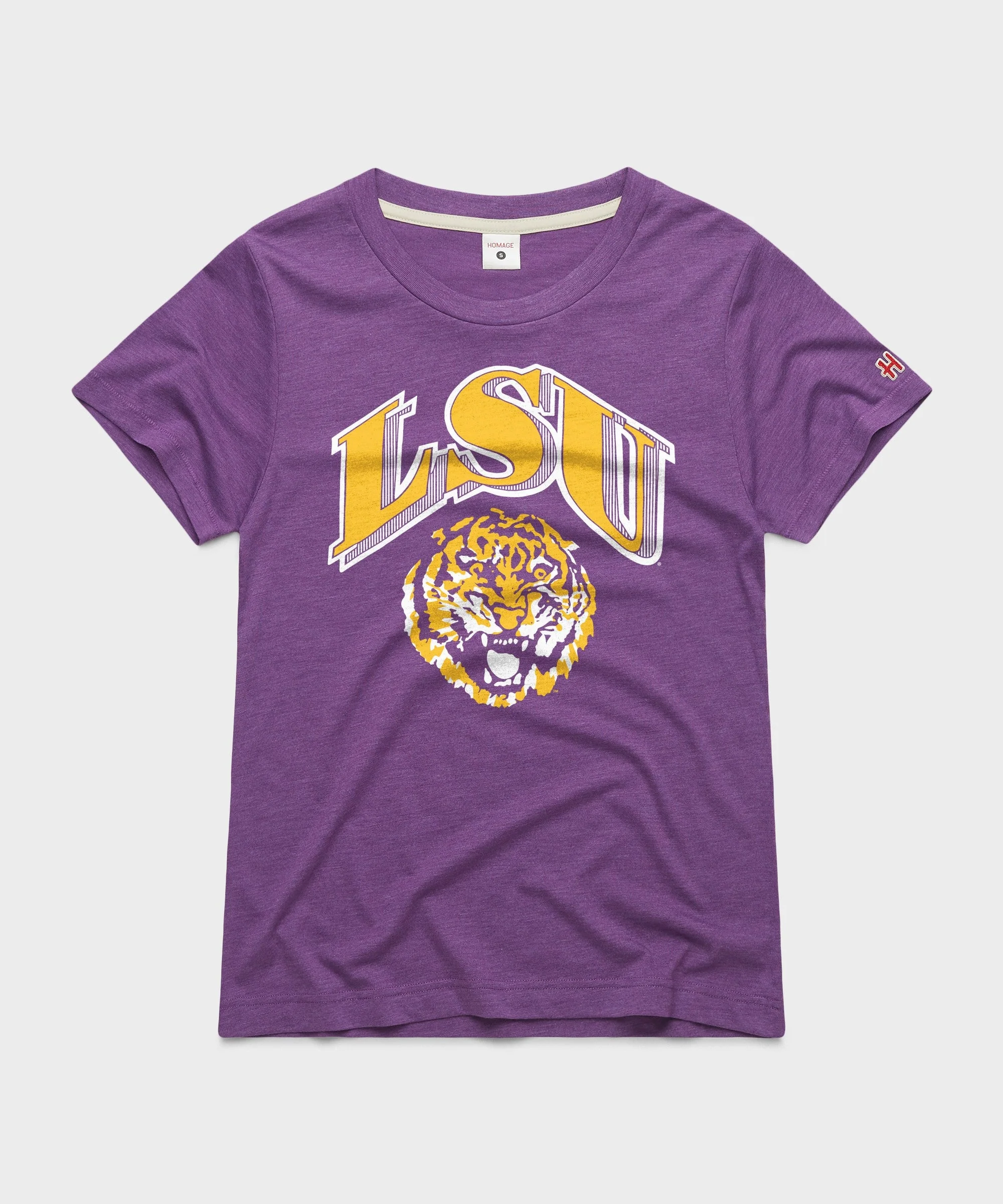 Women's LSU Tigers Arch Alt Logo '77