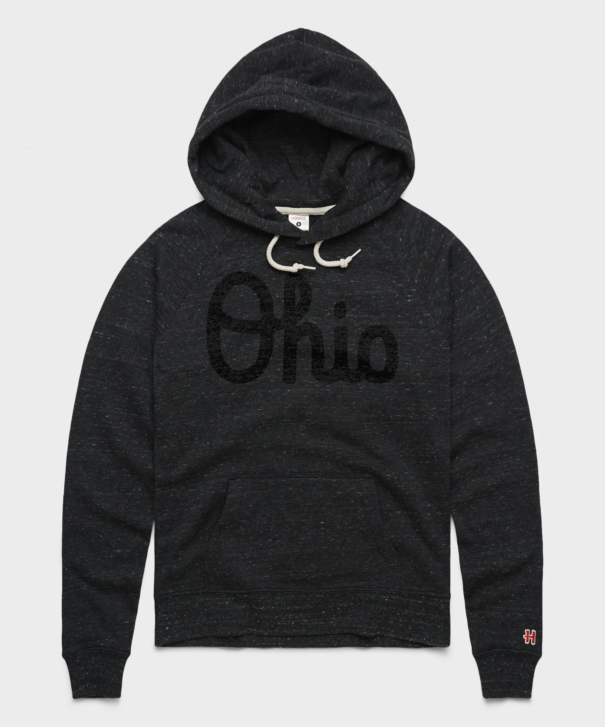 Women's Script Ohio Blackout Hoodie