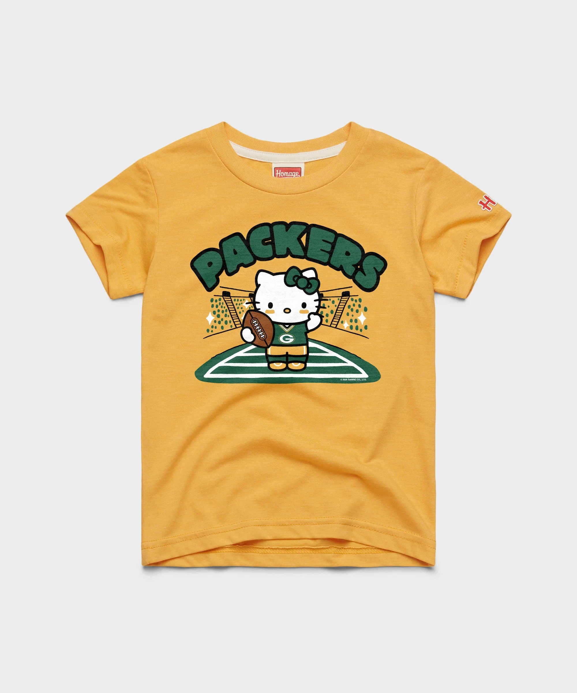 Youth Hello Kitty x Green Bay Packers Football