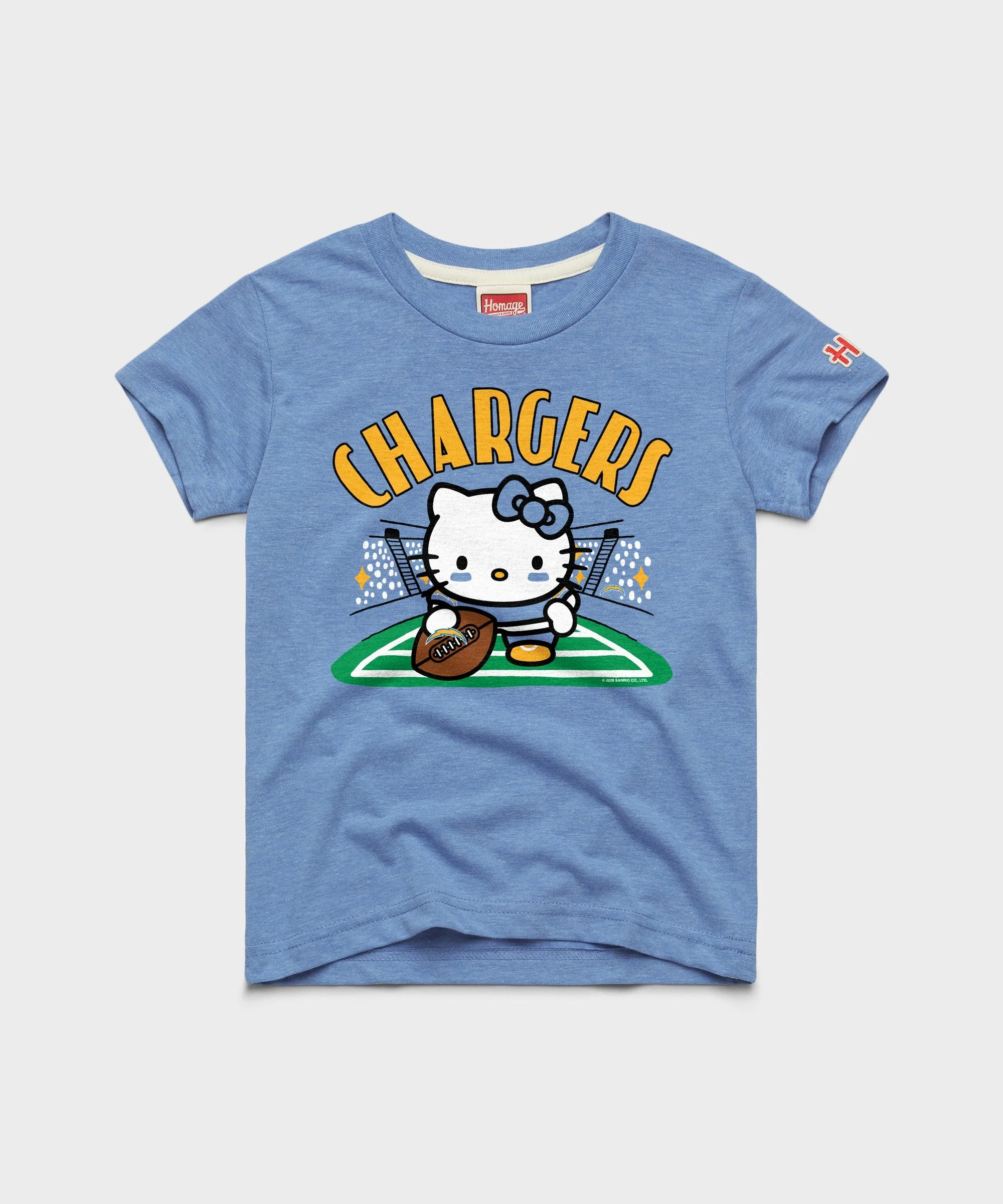 Youth Hello Kitty x Los Angeles Chargers Snap