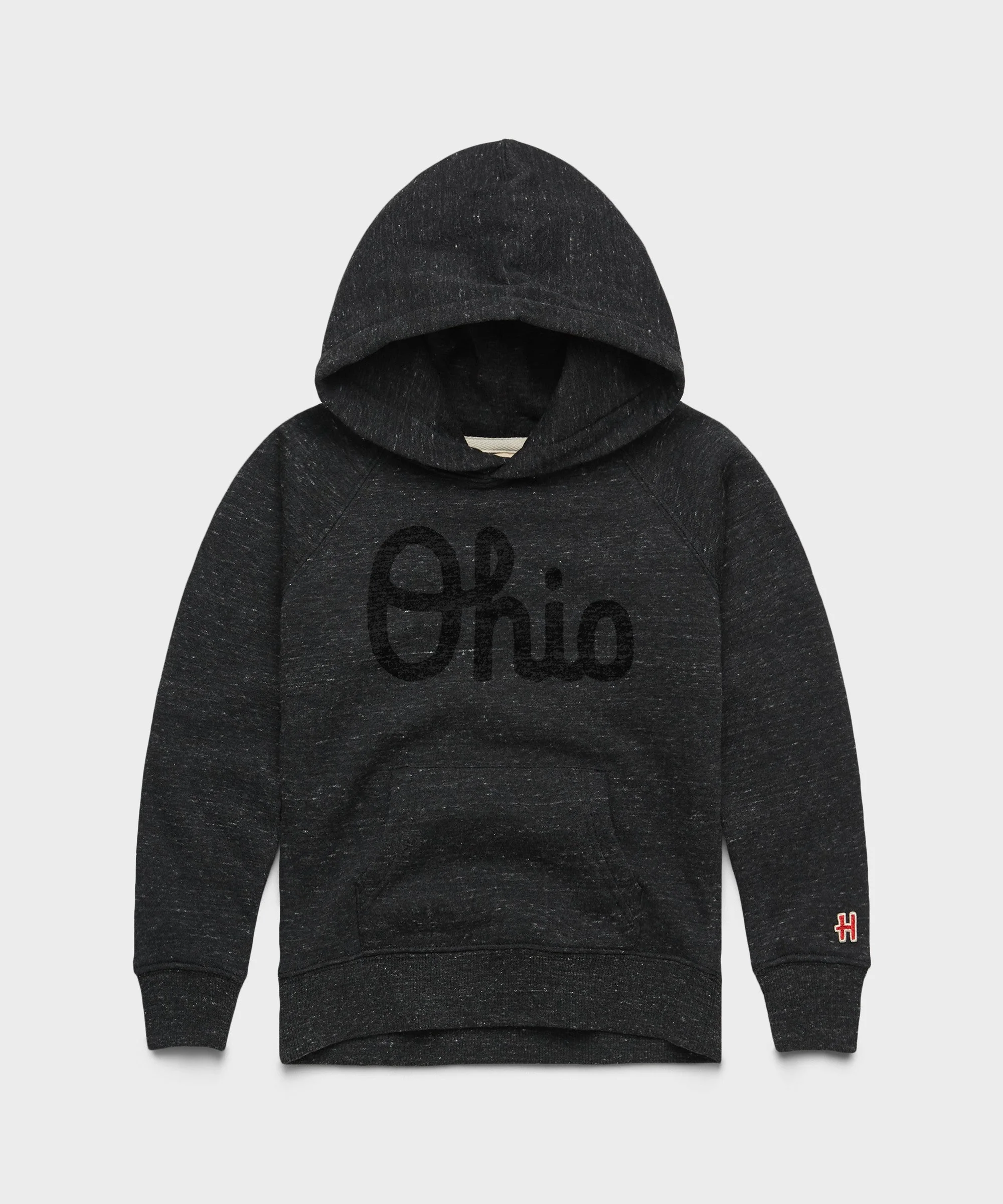 Youth Script Ohio Blackout Hoodie