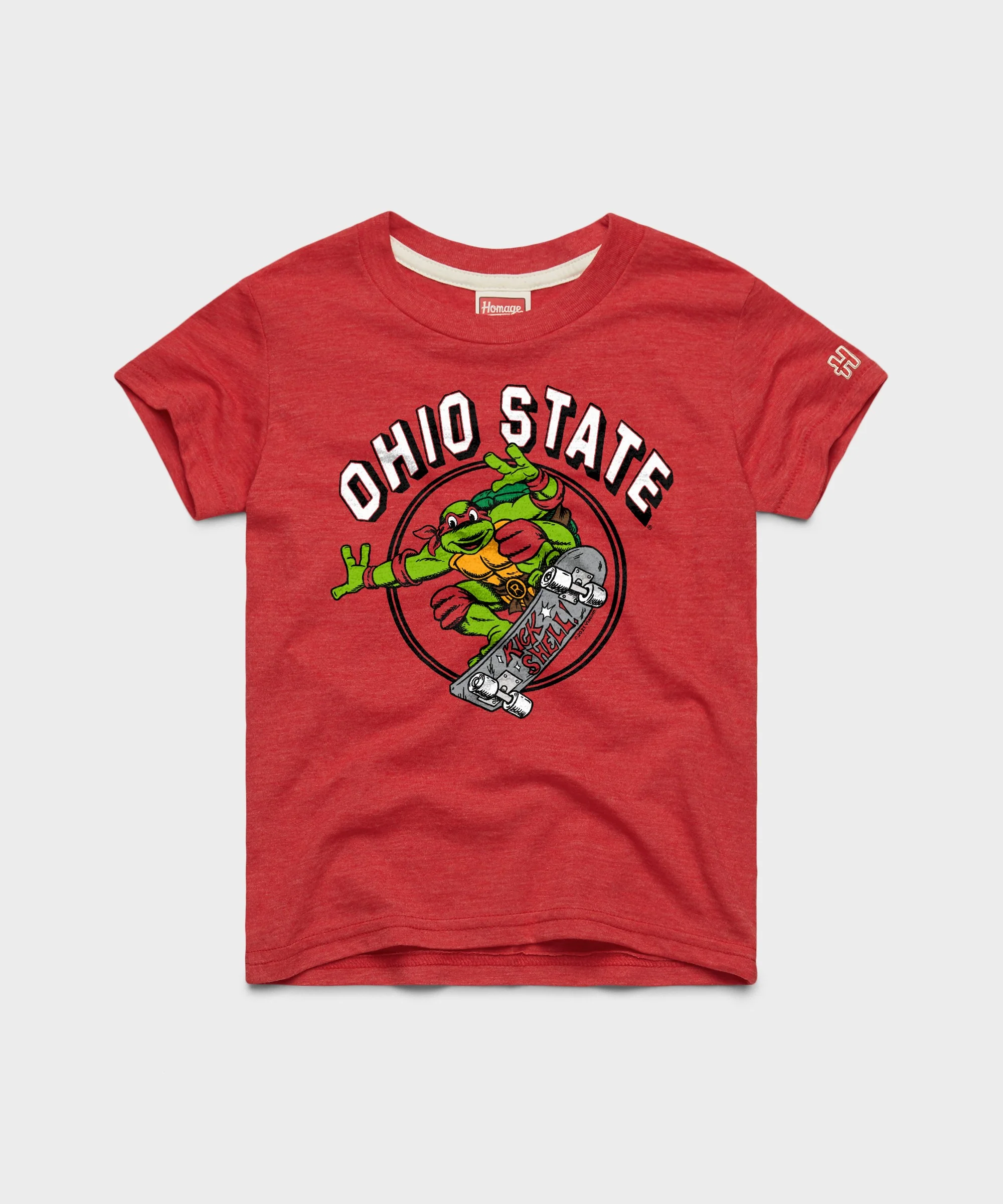 Youth TMNT Raphael x Ohio State Kick Shell