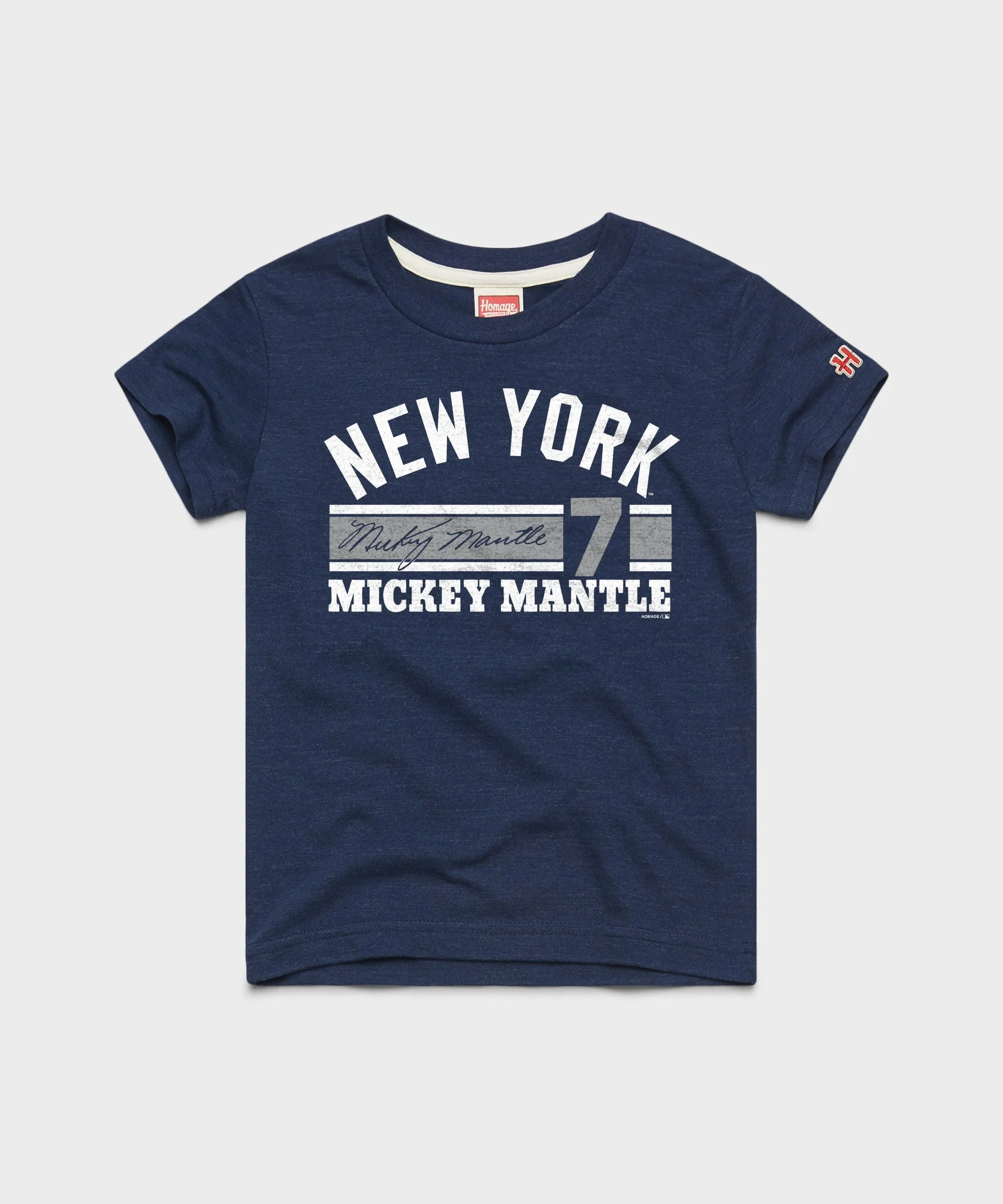 Youth Yankees Mickey Mantle Signature Jersey