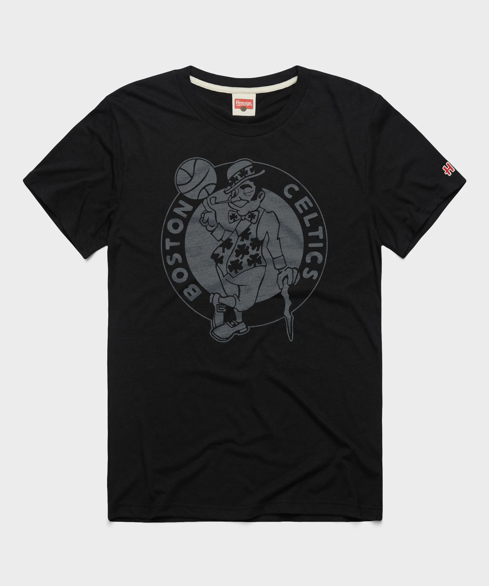 Boston Celtics Logo Blackout