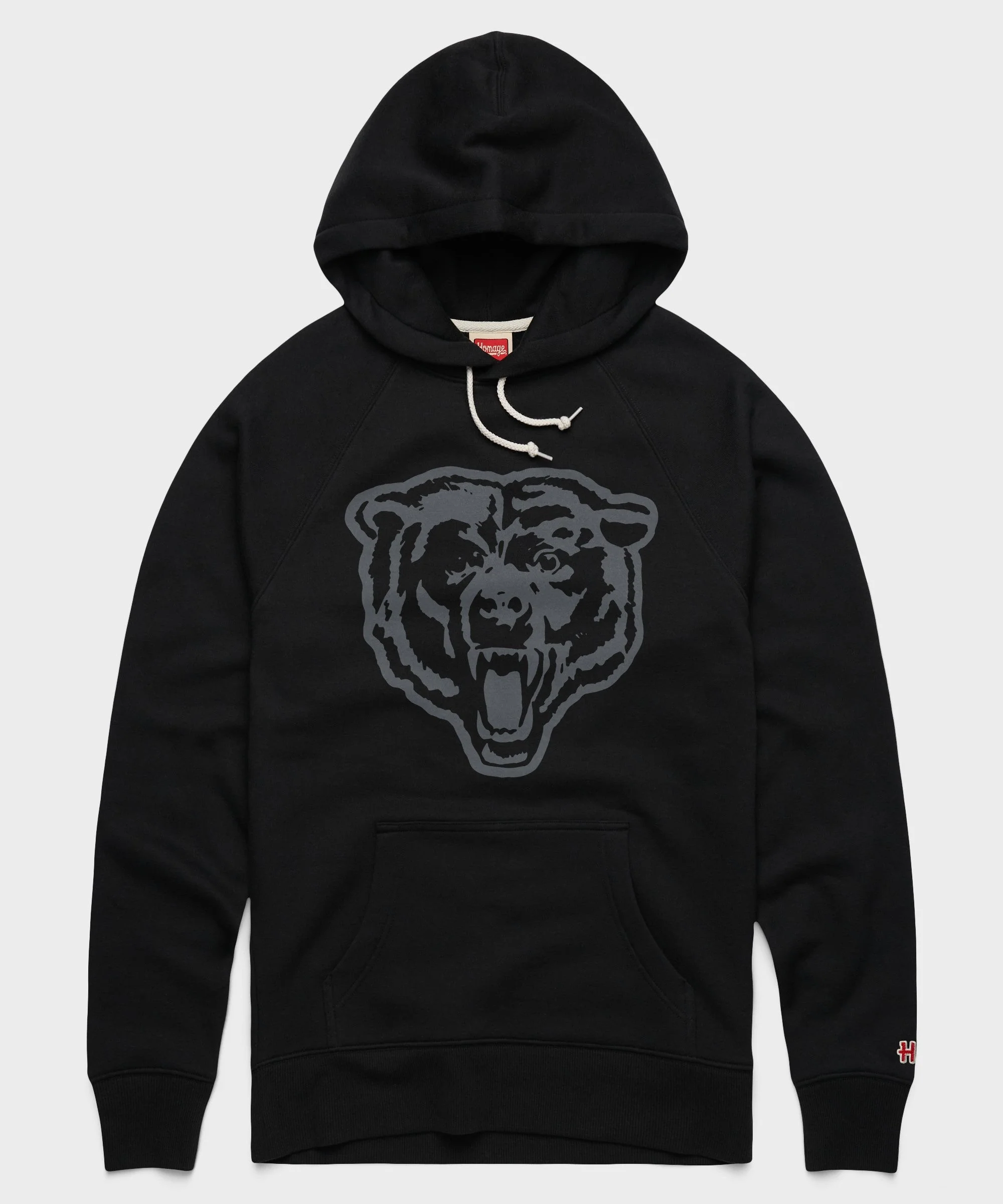 Chicago Bears Alt Logo '63 Blackout Hoodie