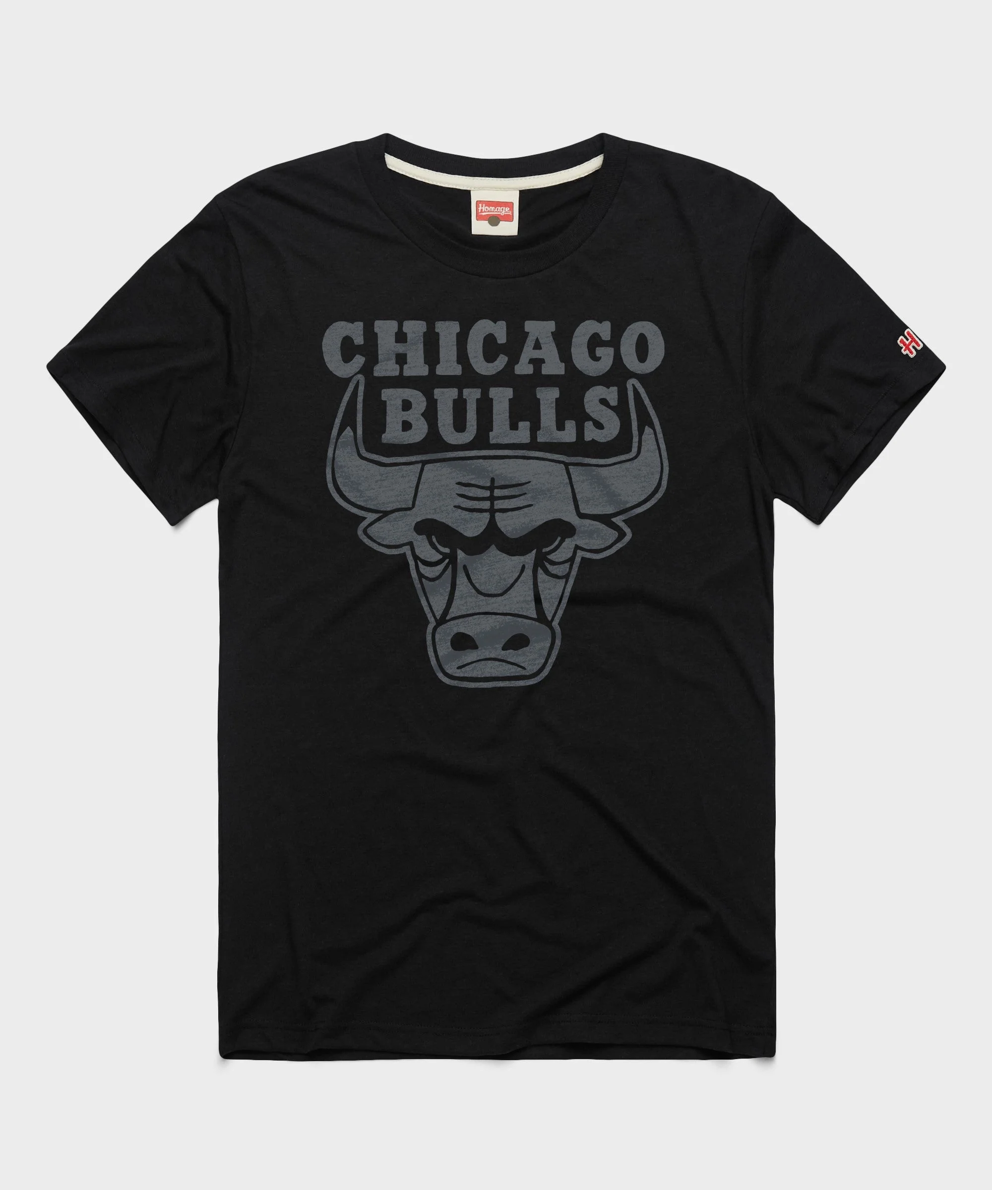Chicago Bulls Logo Blackout