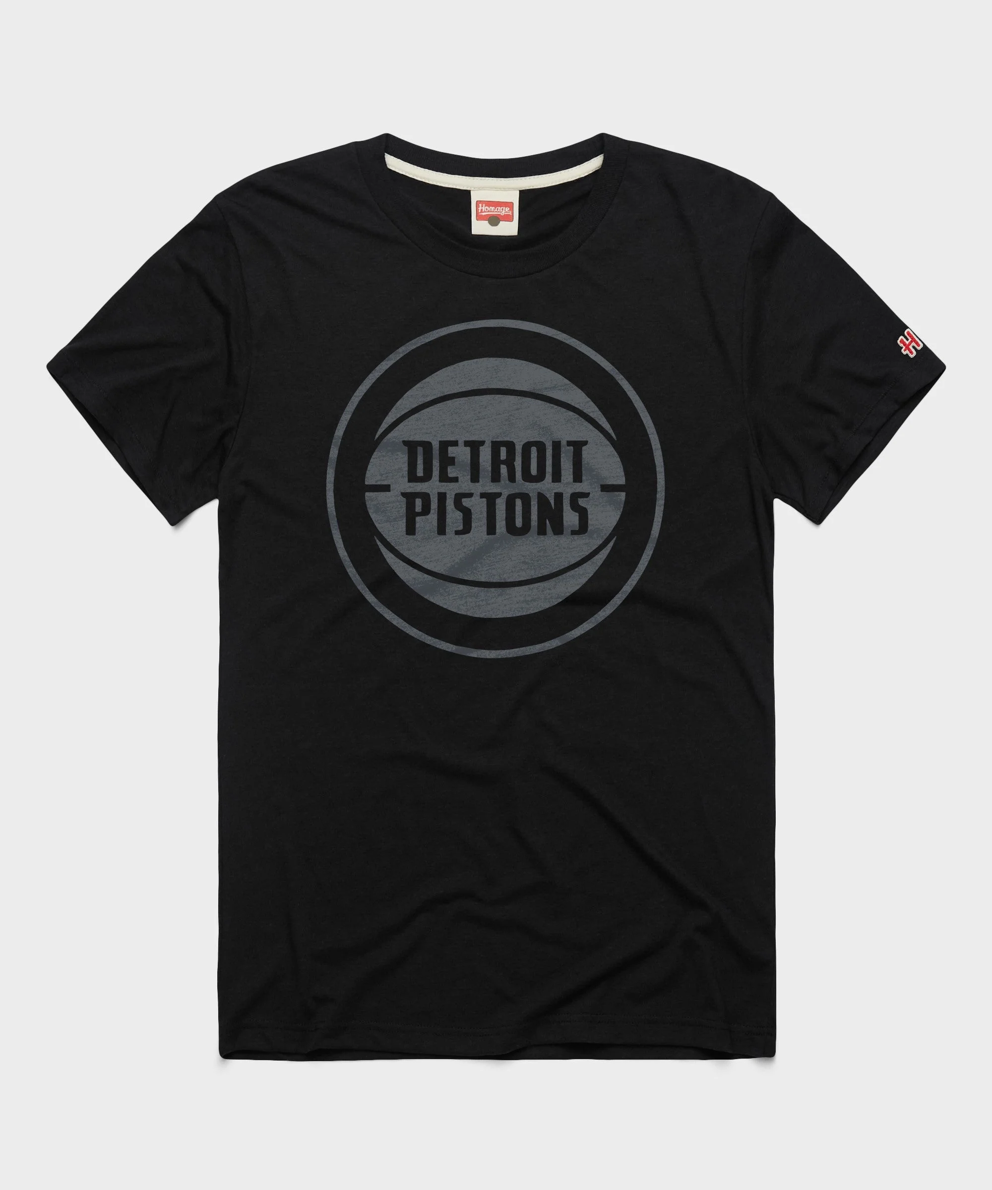 Detroit Pistons Logo Blackout