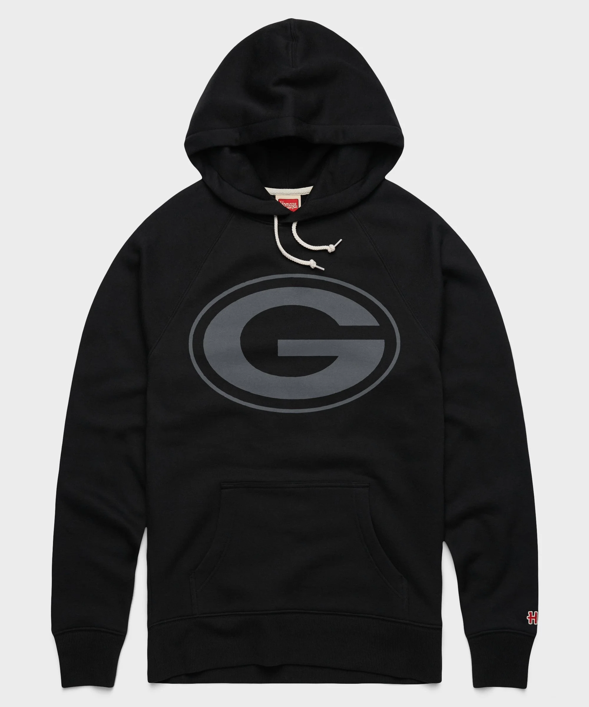 Green Bay Packers '80 Blackout Hoodie