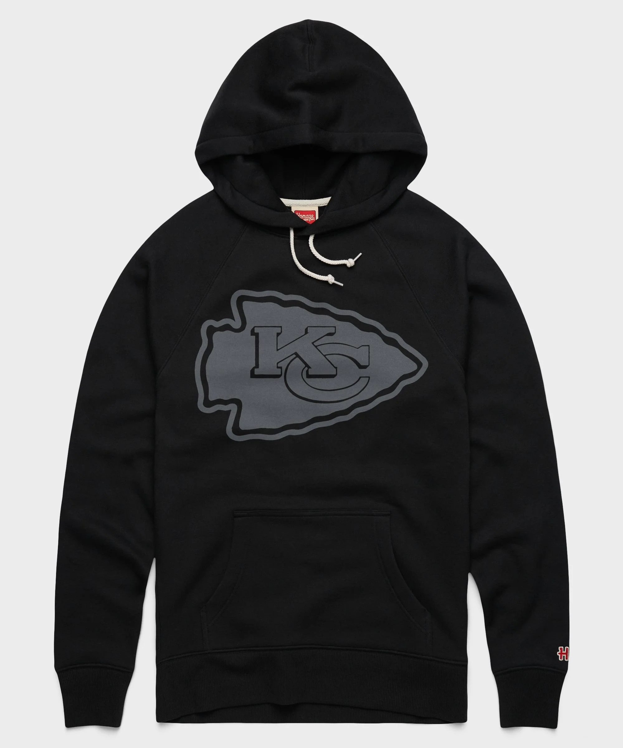 Kansas City Chiefs '72 Blackout Hoodie