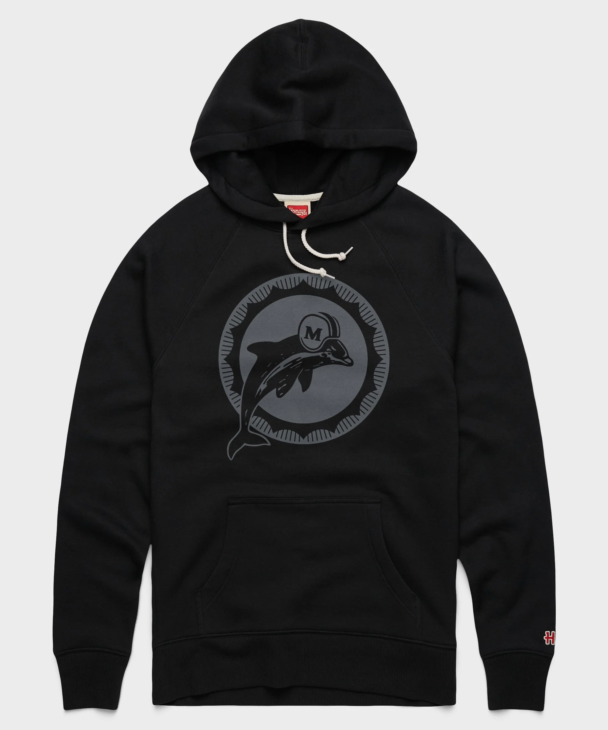 Miami Dolphins '66 Blackout Hoodie