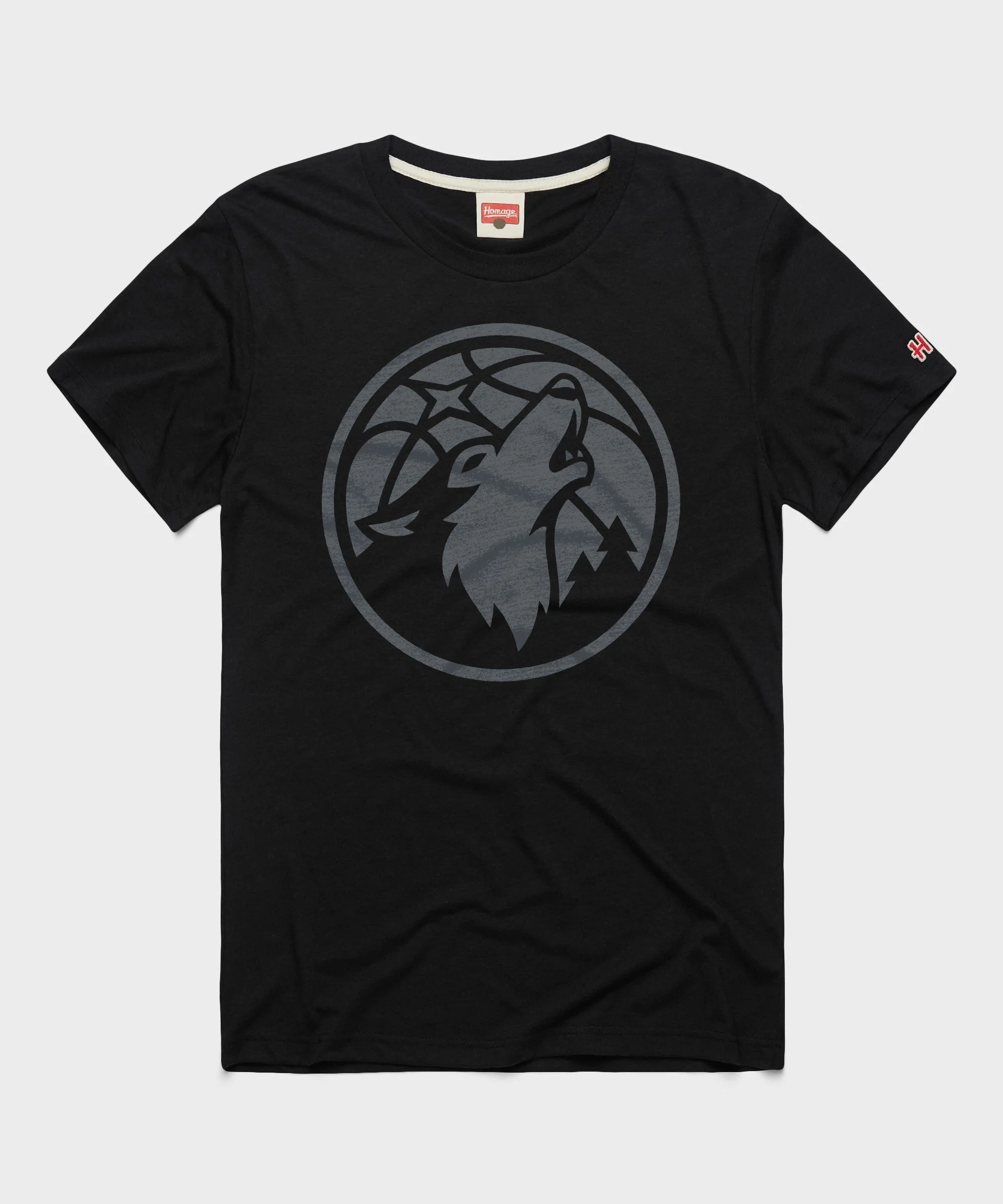 Minnesota Timberwolves Logo Blackout