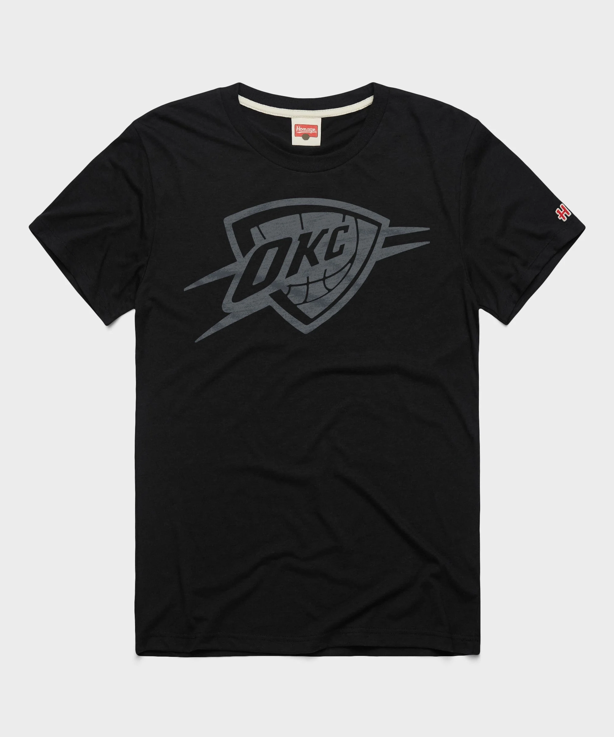 Oklahoma City Thunder Logo Blackout